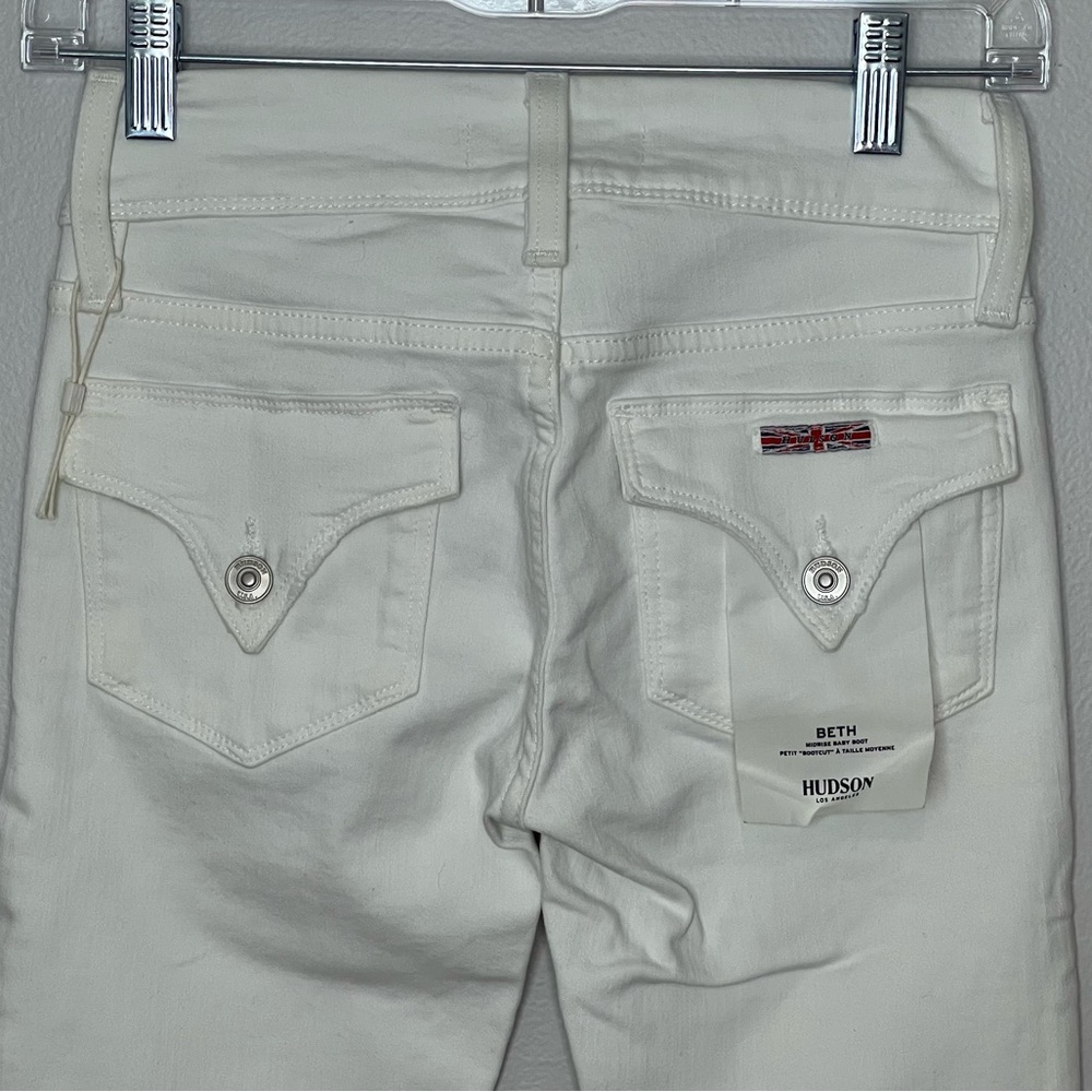 NEW Hudson Beth Mid-rise Baby Bootcut Jeans 23 - Picture 8 of 12